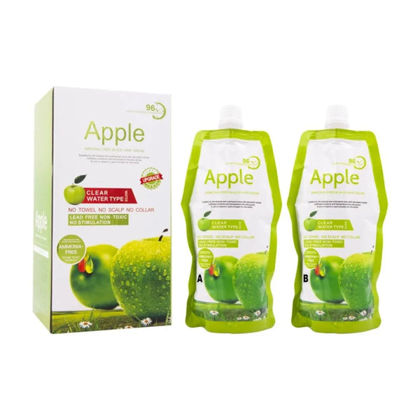Apple Hair Color 500 ml Ammonia-Free Black Hair Color Cream – Natural-Looking Coverage with Nourishing Formula (Copy)