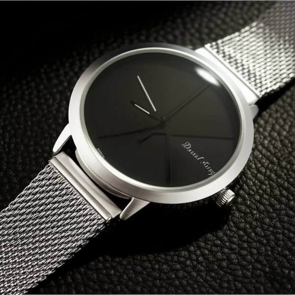 Original Magnet Stainless Steel Watch – Waterproof, Sleek Design (No Box)