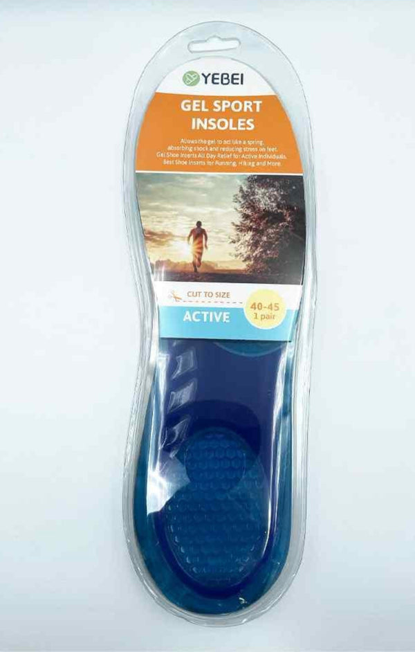Universal Foot Insole Pads (Pair) – Soft &amp; Trim-to-Fit