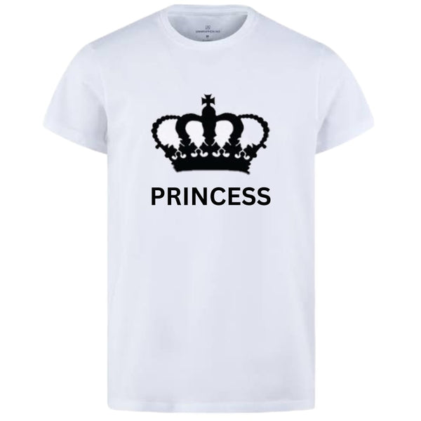 Stylish White T-Shirt with Cute Design – Best Quality T-Shirts For Girls | T-Shirt For Women | Printed T-Shirts - Princes T-Shirts  | Princes Design T-Shirt