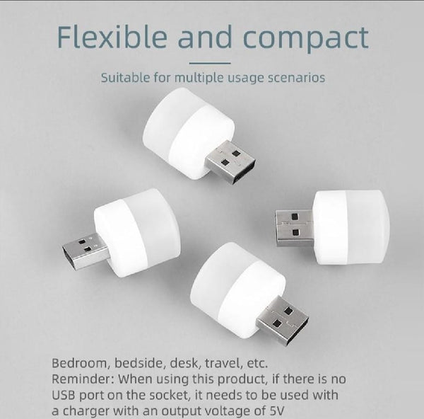 7 Pcs Mini USB LED Light Bulbs – Portable Plug-in Night Lamps for Laptops, Power Banks &amp; USB Ports