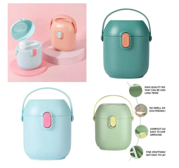 Baby Formula Dispenser Containers – Portable Airtight Milk Powder &amp; Snack Storage for Infants, Toddlers &amp; Kids (Random color)