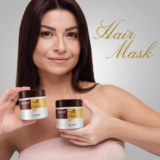 Karseell Hair Mask Collagen Treatment Cream – Deep Repair &amp; Hydration for Damaged, Dry, and Color-Treated Hair – Professional Salon-Quality Nourishing Hair Care (300ml / 500ml)