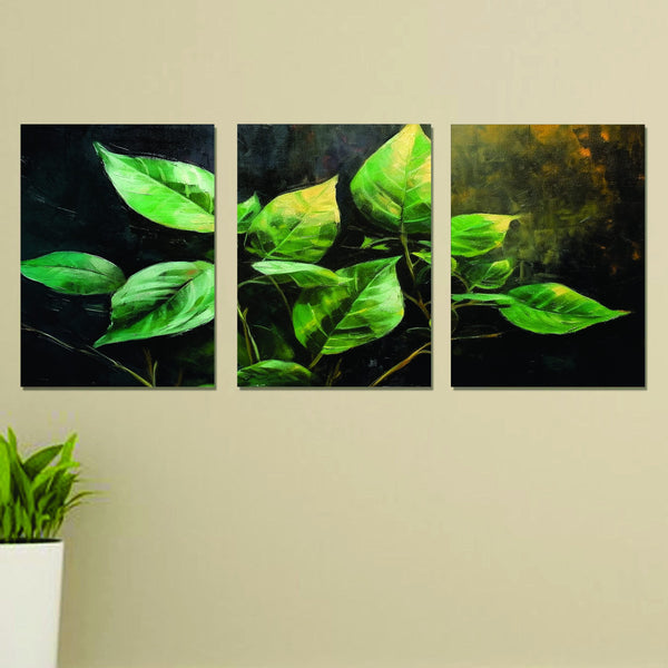Set of 3 Wall Art Wooden Phototile Frames for Wall Decor